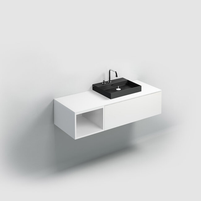 Clou Hammock open kast in wit (mat)