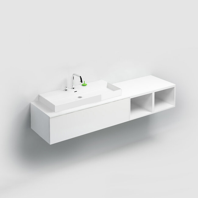 Clou Hammock open kast in wit (mat)