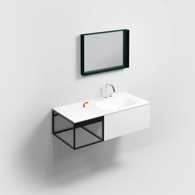 Clou Frame Hammock onderkast mat zwart