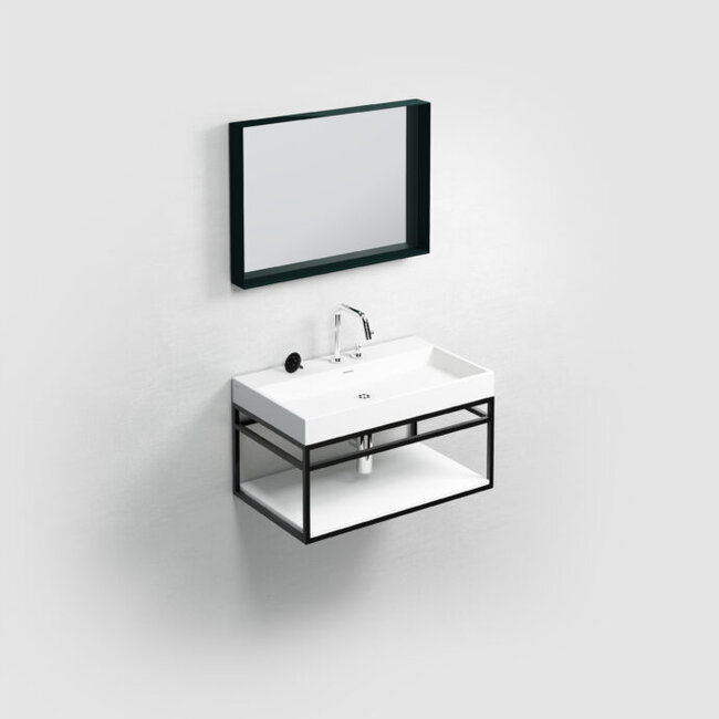 Clou Frame New wash me  onderkast mat zwart