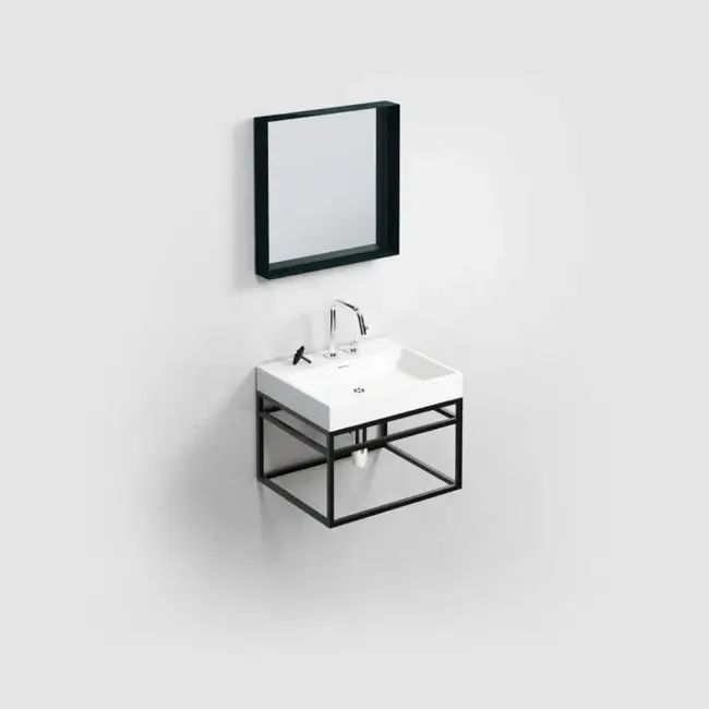 Clou Frame New wash me  onderkast mat zwart