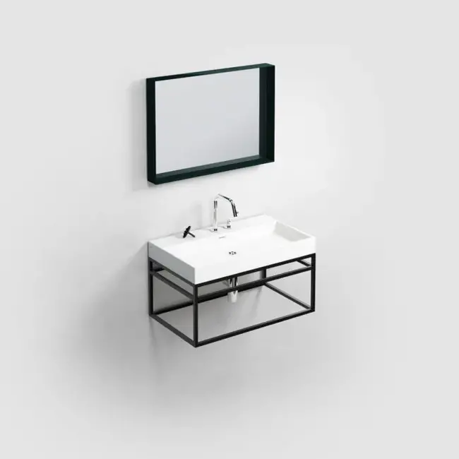 Clou Frame New wash me  onderkast mat zwart