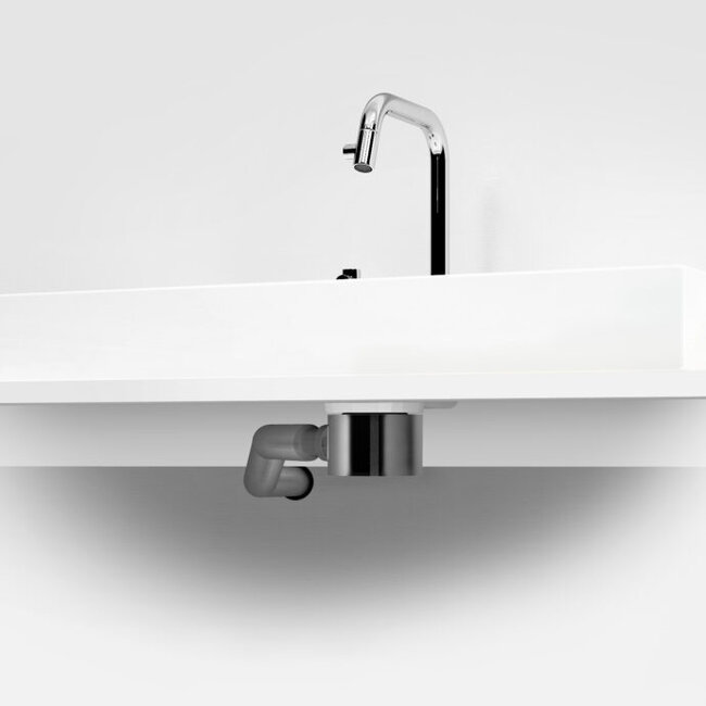 Clou Wash me meubelsifon chroom