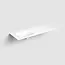 Clou Hammock aluite wastafelblad 1 waskom links