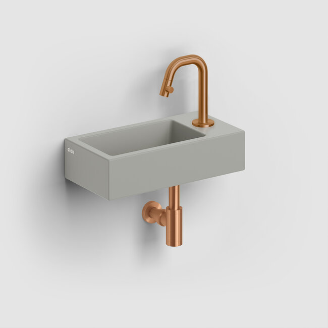 Clou Flush 3  keramiek fontein rechts