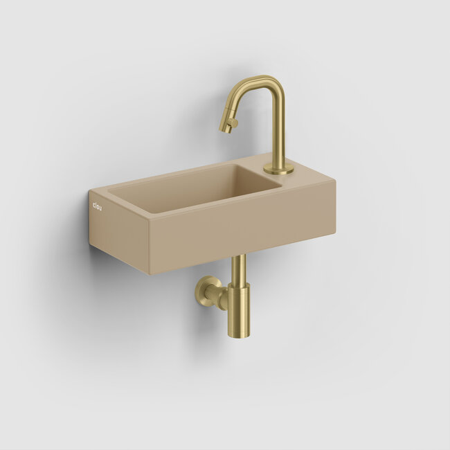 Clou Flush 3  keramiek fontein rechts