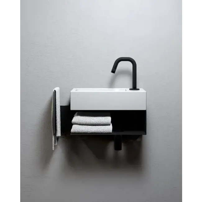 Clou Flush 3  keramiek fontein rechts