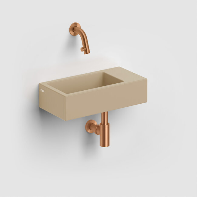 Clou Flush 3  keramiek fontein rechts