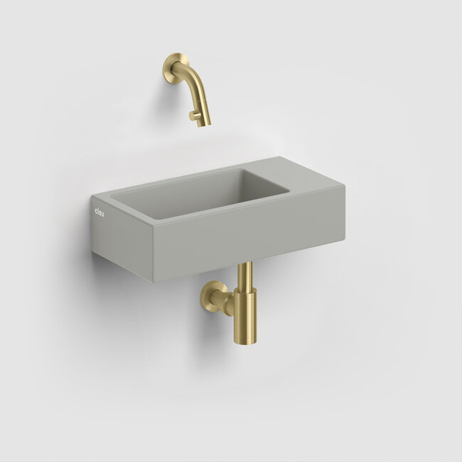 Clou Flush 3  keramiek fontein rechts