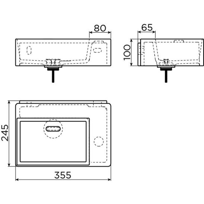 Clou New Flush 2  fontein keramiek