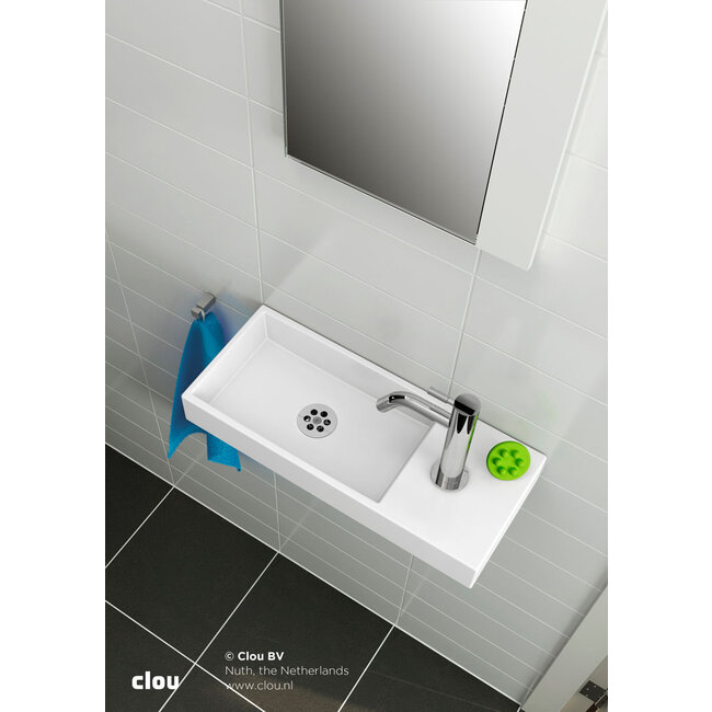 Clou Mini Wash Me fontein composiet 45 cm rechts