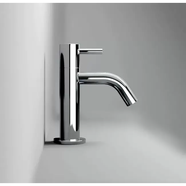 Clou InBe fonteinset 1 wit kraan chroom