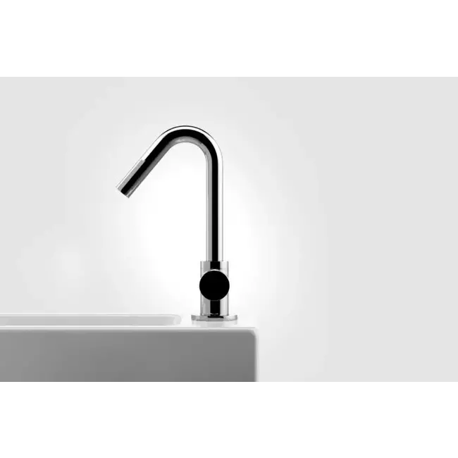 Clou InBe fonteinset 2 wit kraan chroom