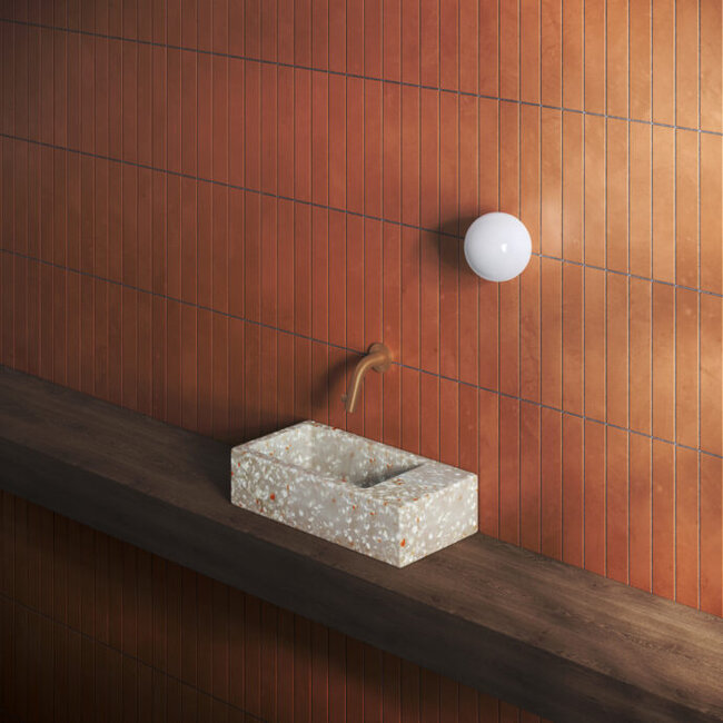 Clou Ecorazzo Flush  gerecycled PE fontein rechts