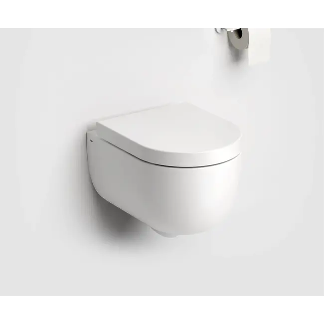 Clou Hammock compact wandcloset zonder spoelrand 49x37 cm