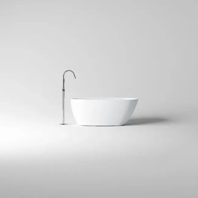 Clou Xo vrijstaande badkraan type 1 draaibare uitloop