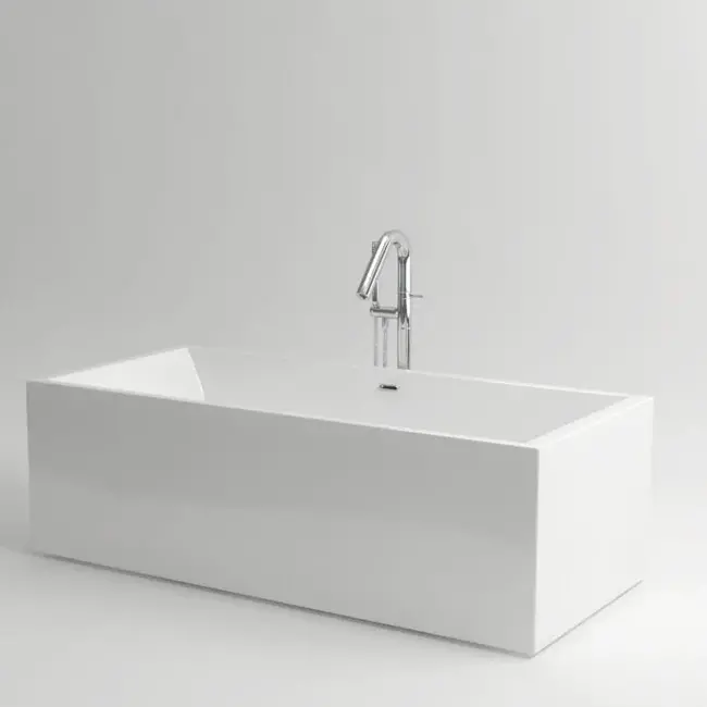 Clou Xo vrijstaande badkraan type 8 draaibare uitloop