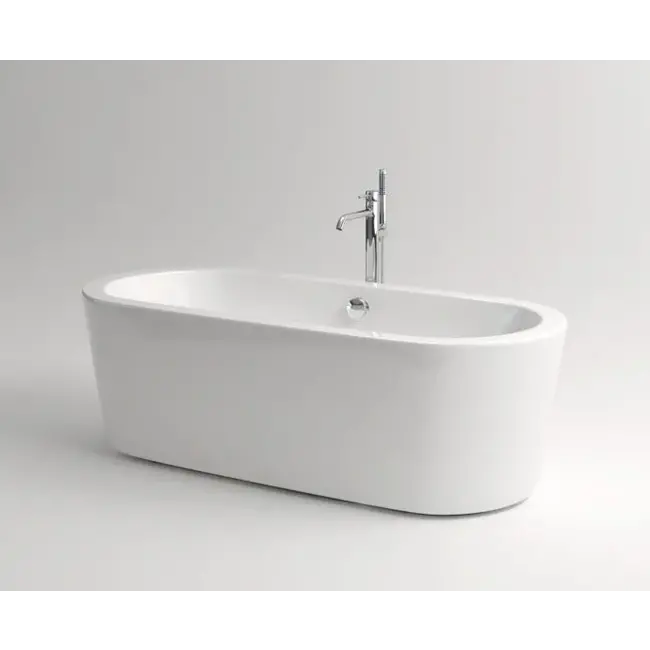 Clou Xo vrijstaande badkraan type 13 draaibare uitloop