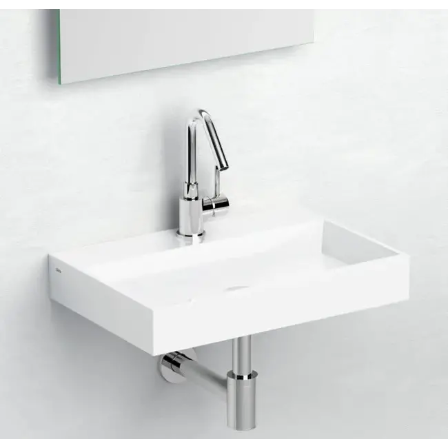 Clou XO type 7 wastafelkraan draaibare uitloop chroom