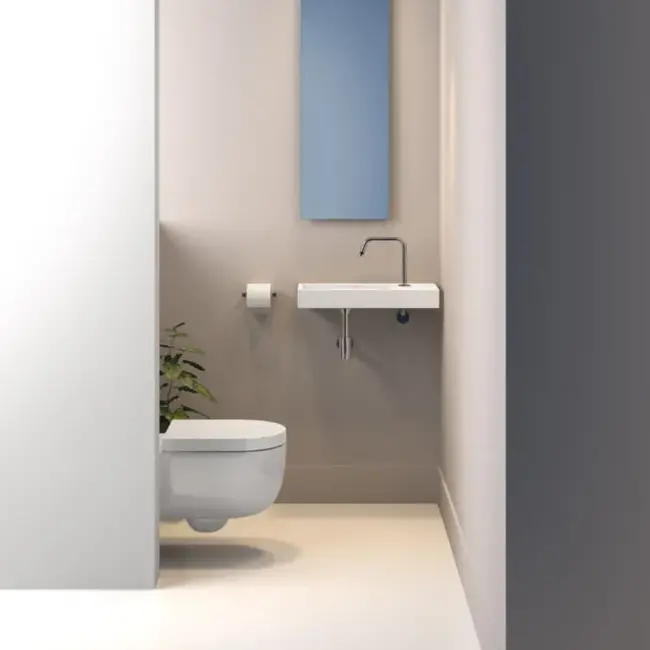 Clou Kaldur fonteinkraan lang links of rechts