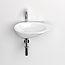 Clou First fonteinkom wit incl. afvoerplug chroom