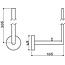 Clou Flat reserverolhouder 7 kleuren