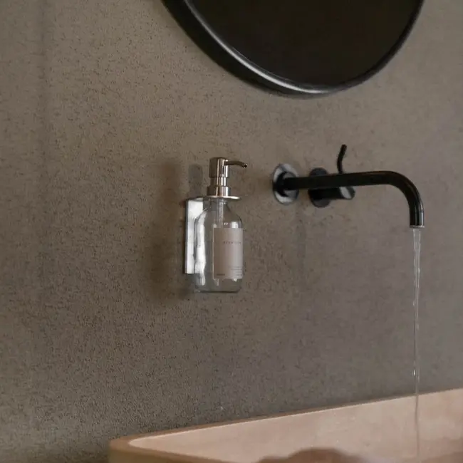 Réduze wandhouder RVS