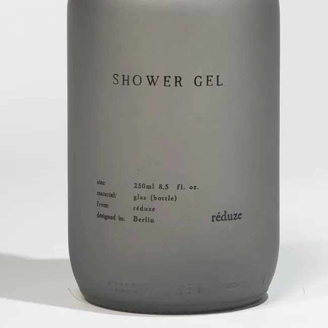 Réduze zeepdispenser Shower Gel zwart | zwart