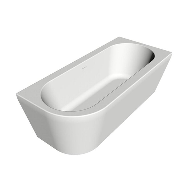 Xenz Charley XS acryl hoekbad 165x75x58 cm rechts wit (glans)