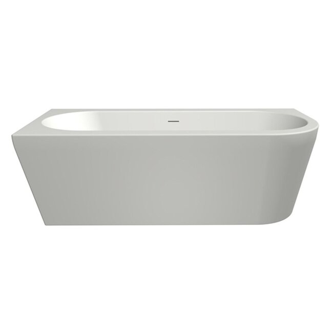 Xenz Charley acryl hoekbad 180x80x60 cm links wit (mat)