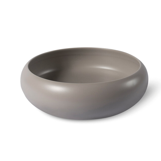 Luca keramiek opzetwastafel rond 41,5x41,5x12 cm