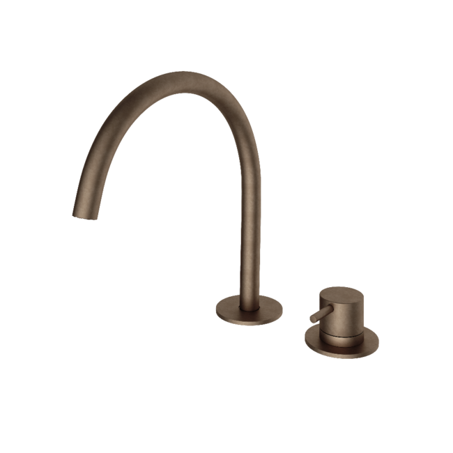 Hotbath Cobber CB023 2-gats wastafelkraan in 2 Living colours