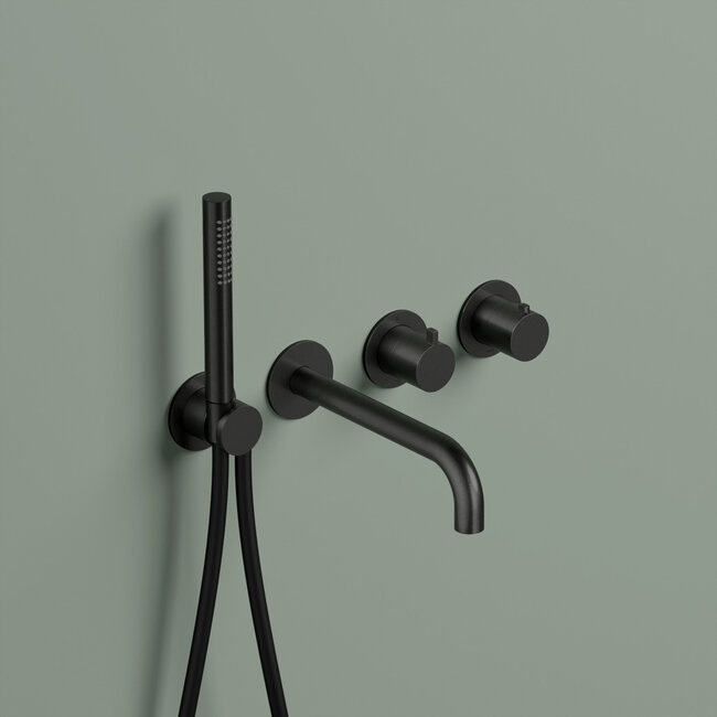 Hotbath Ace AC072 thermostaat 2-weg omstel met uitloop 6 kleuren