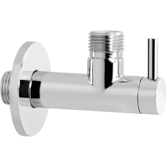 Hotbath Ace P2002  hoekstopkraan 6 kleuren