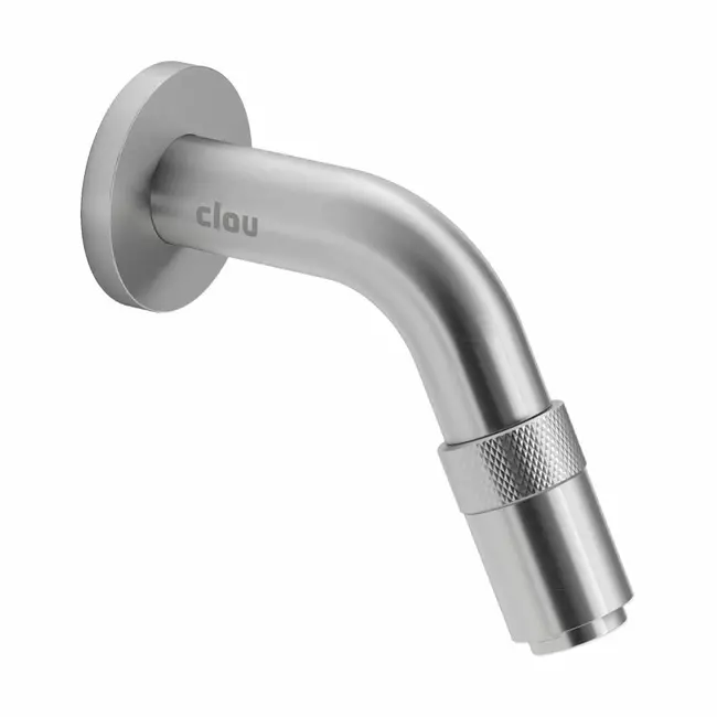 Clou Vale 38 cm fonteinset keramiek kraan chroom