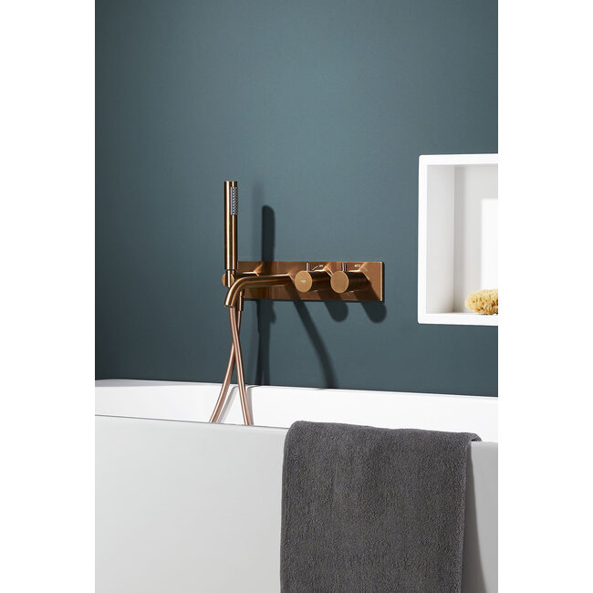 Regn 15002 themostatische badinbouwset met uitloop 6 kleuren