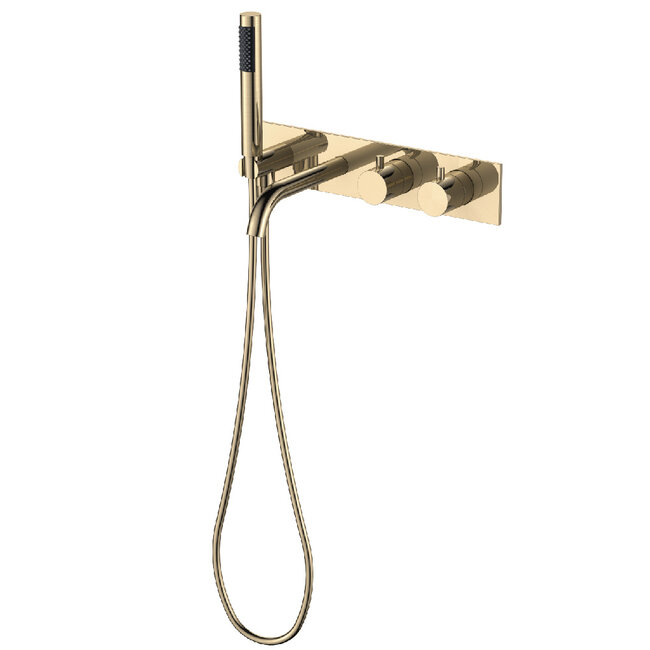 Regn 15002 themostatische badinbouwset met uitloop 6 kleuren