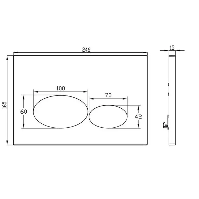 Regn 17013 accessoireset toilet 6 kleuren