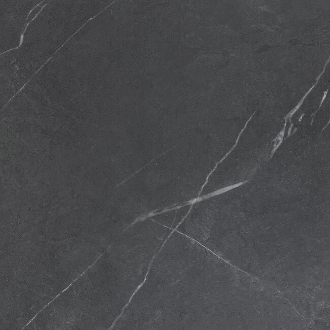 KS Tegels Vinyl tegel Marmer zwart
