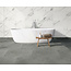 KS Tegels Vinyl tegel Betonlook donker