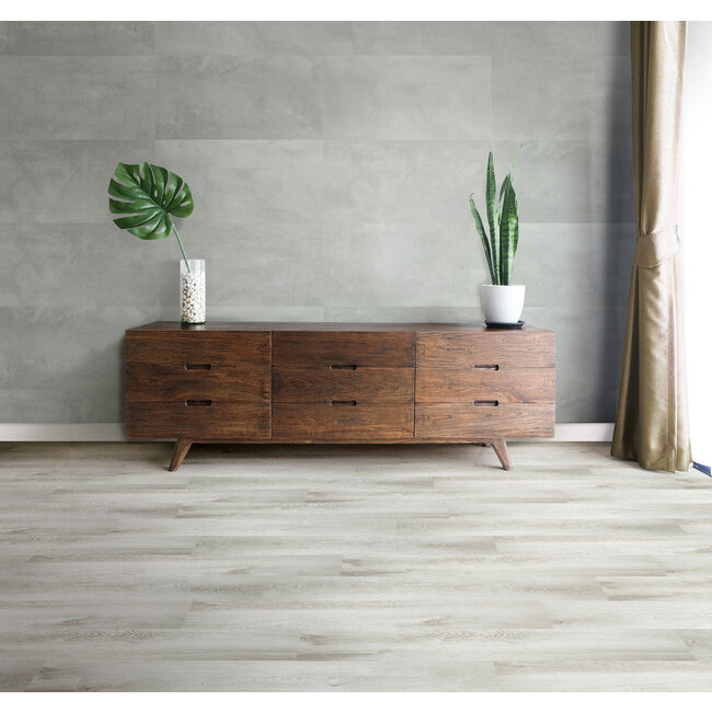 KS Tegels Vinyl tegel Betonlook licht