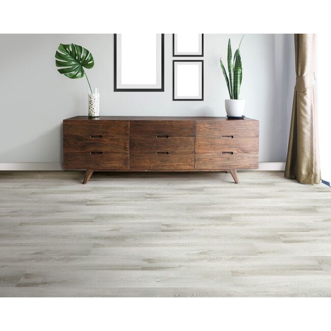 KS Tegels Vinyl vloer Grijs eiken