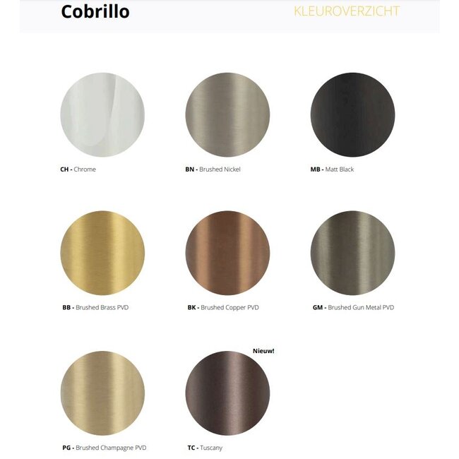 Cobrillo elektrische radiator Liuto Minimal 8 kleuren