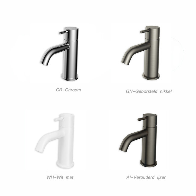 Hotbath Cobber hoofddouche rond 20 cm of 30 cm 4 kleuren