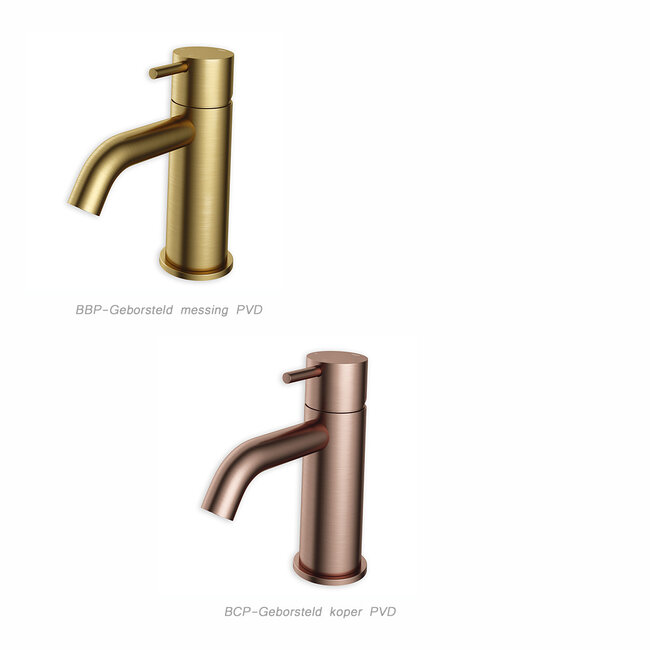 Hotbath Cobber CB450 wandarm 40 cm in 2 PVD kleuren