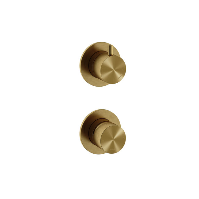 Hotbath Archie inbouw douchemengkraan met 2-weg omstel