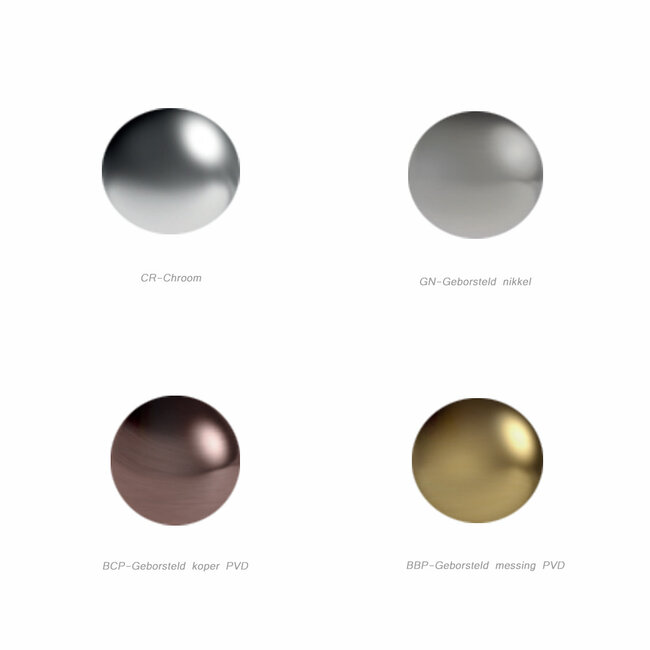 Hotbath Cobber IBS27 thermostatische douche inbouwset met pushbuttons in div. varianten