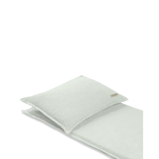 Saunasofa set Large groen incl. mat en kussen