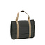 Saunasofa set Short antraciet incl. mat en kussen