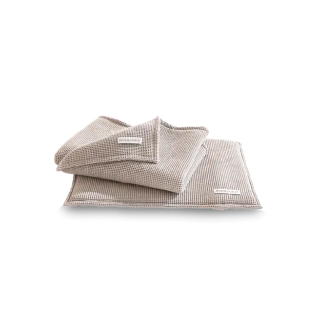 Saunasofa zitkussen met handdoek